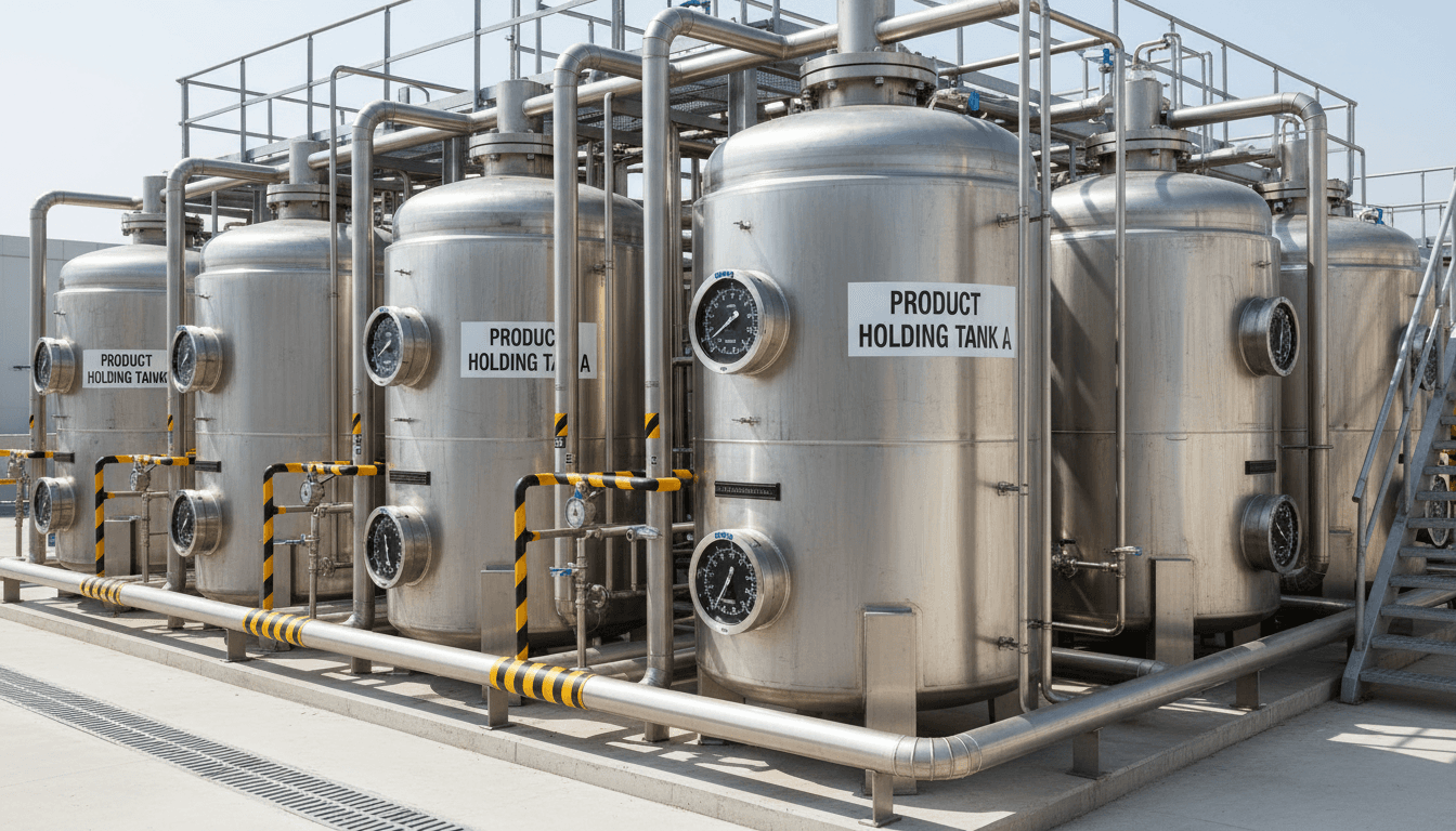 Green hydrogen storage tank infrastructure