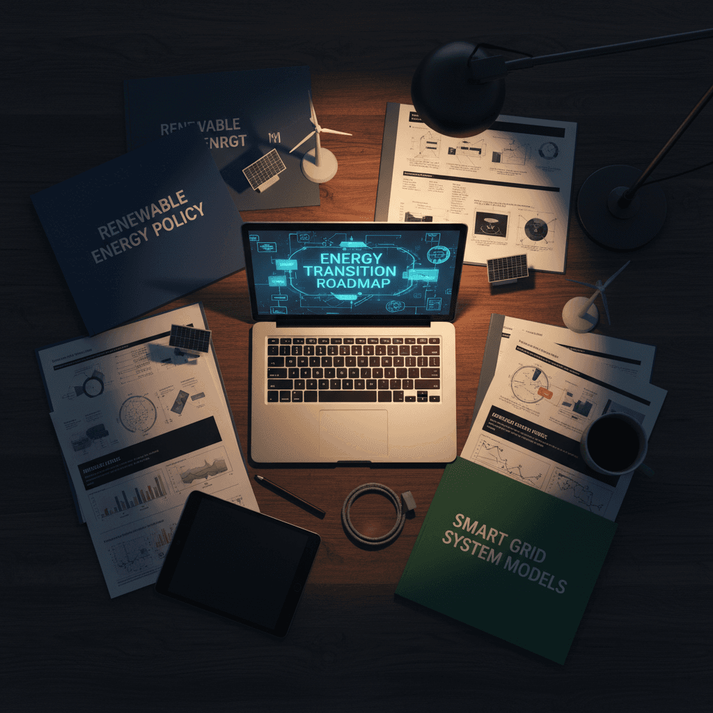 Energy consulting project materials and analysis workspace